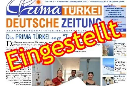 Bild: Zeitungssterben in Alanya – letzte Print-Zeitung stellt ihr Erscheinen ein