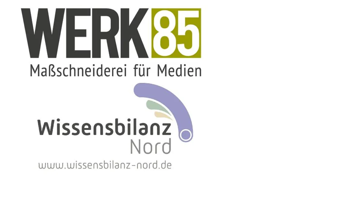 Logo WERK85 + WISSENSBILANZ-NORD