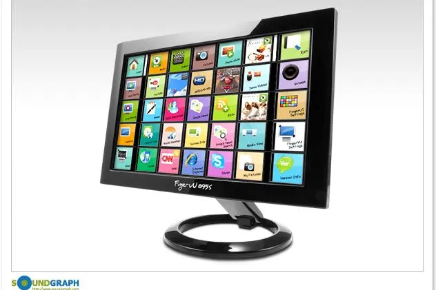Bild: IFA 2010: FingerVU 895S – 8,9 Zoll USB Monitor für B2B und Industrieanwendungen