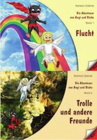 Bild: Engel und Teufel unterwegs auf Abenteuerpfaden