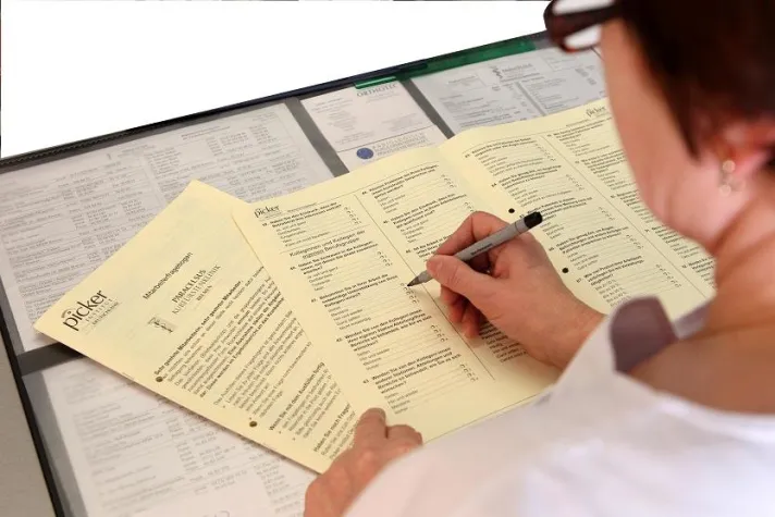 Bild: Ergebnisse der Mitarbeiterbefragung