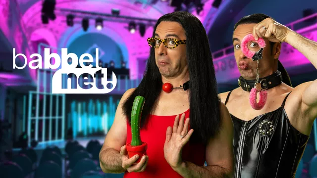 Bild: „Babbel Net!“(SWR): Bülent Ceylan geht mit (S)Expertin Paula Lambert dahin, wo es weh tut!