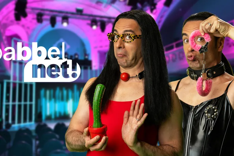 Bild: „Babbel Net!“(SWR): Bülent Ceylan geht mit (S)Expertin Paula Lambert dahin, wo es weh tut!