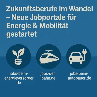Bild: Zukunftsberufe im Wandel – Neue Jobportale für Energie & Mobilität gestartet
