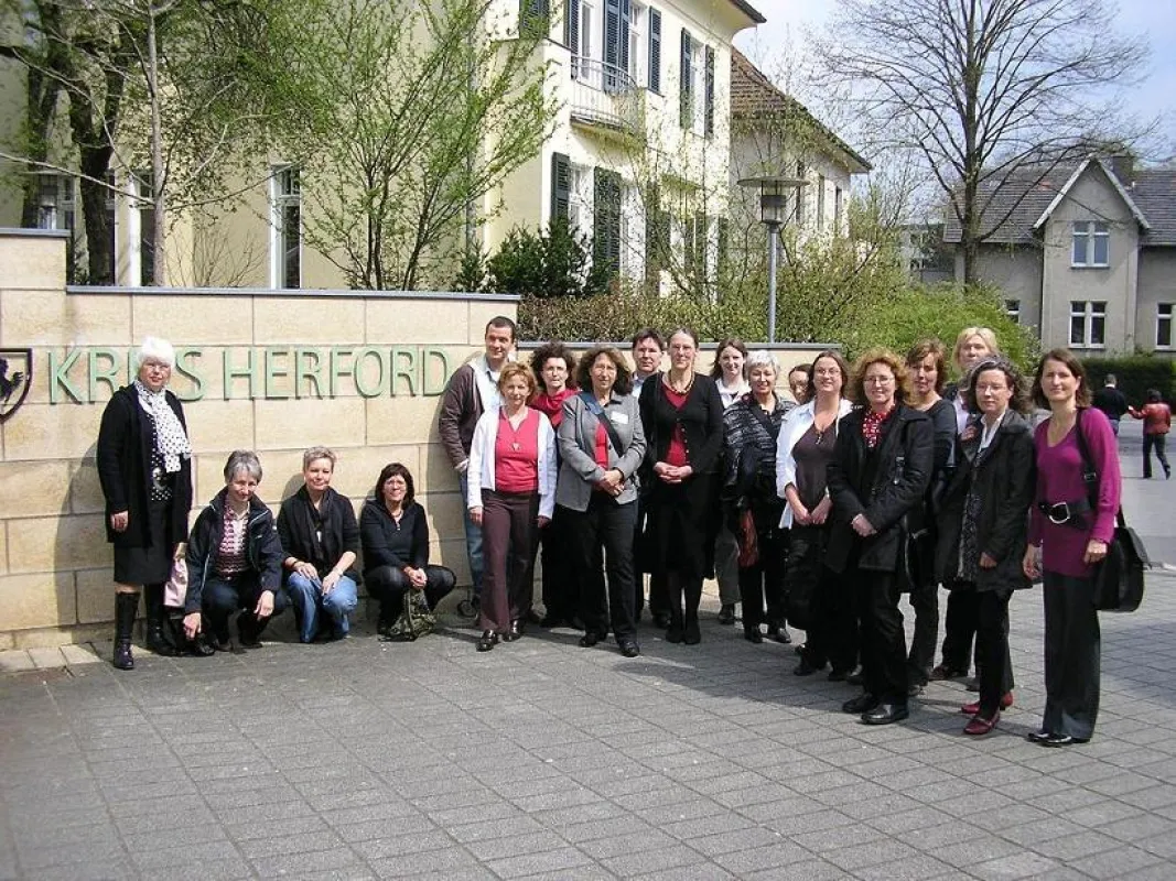 Koordinator/innen des ElternService AWO aus Deutschland informieren sich in Herford