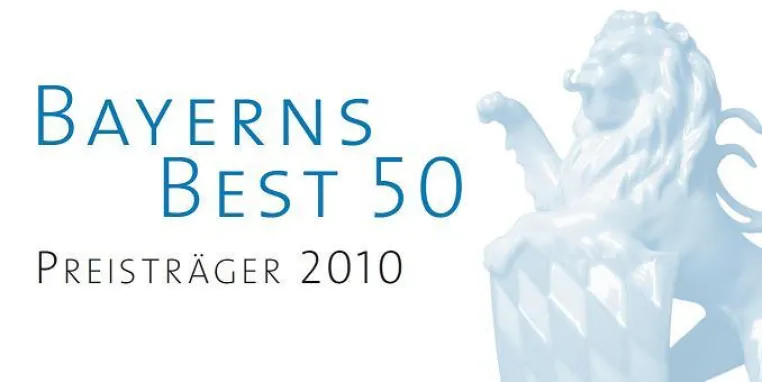 NEUMÜLLER erhält die Auszeichnung BAYERNS BEST 50 Bild: NEUMÜLLER erhält die Auszeichnung BAYERNS BEST 50