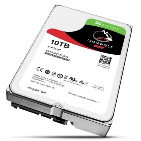 Bild: Thecus NAS unterstützen neue Seagate IronWolf 10-TByte-Festplatten