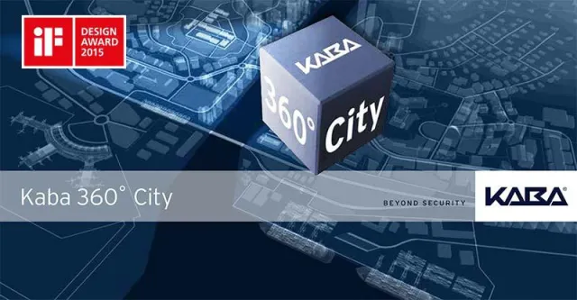 Kaba 360° City App mit dem iF Design Award 2015 ausgezeichnet Bild: Kaba 360° City App mit dem iF Design Award 2015 ausgezeichnet