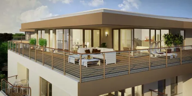 Bild: Verkaufsstart der „Neuen Hirschpark-Terrassen“ in München-Neuhausen - JK-COR investiert 66 Millionen Euro