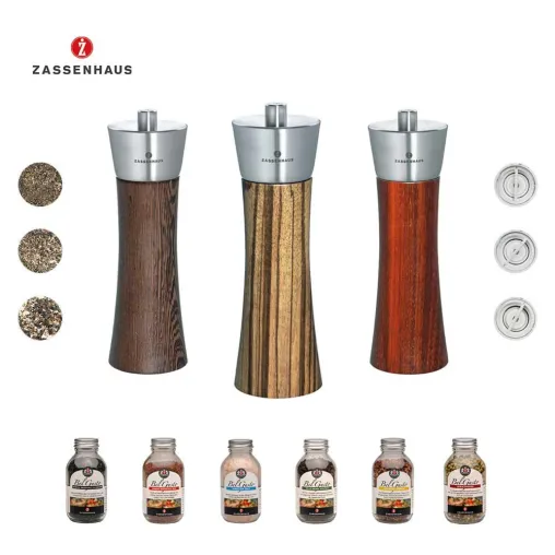 Zassenhaus Gewürzmühlen - Premium-Qualität in zeitlosem Design - made in Germany Bild: Zassenhaus Gewürzmühlen - Premium-Qualität in zeitlosem Design - made in Germany