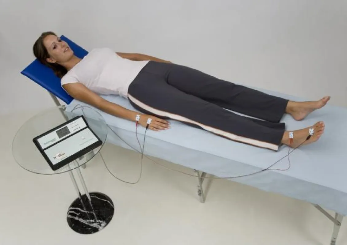 Die Messung im Liegen mit Bodyexplorer