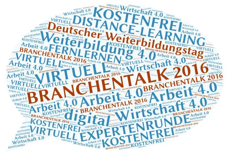 Bild: Deutscher Weiterbildungstag 2016: Fachverband lädt zum virtuellen BranchenTalk ein