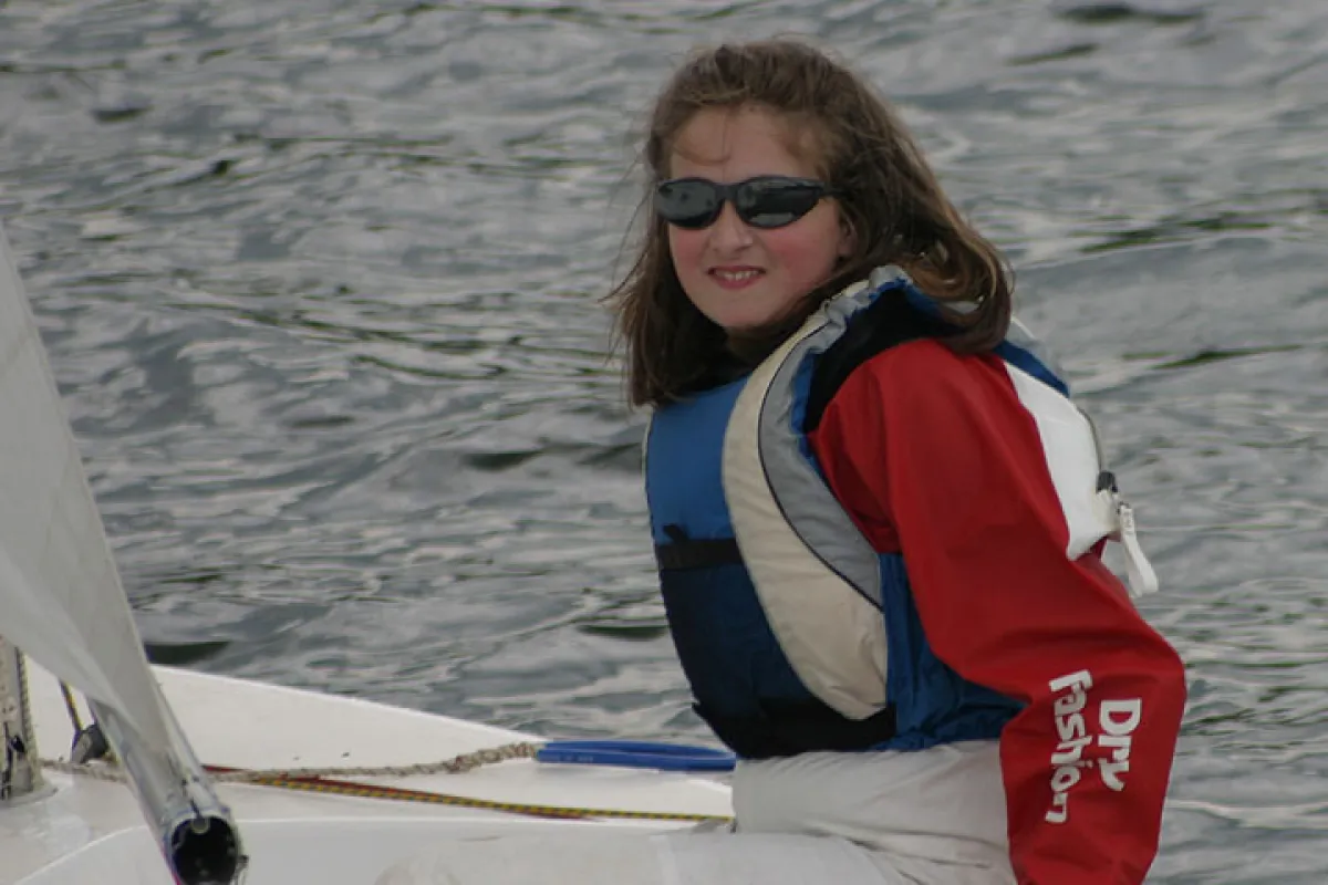 Charlotte Forsthövel aus Oldenburg beim Uni-Cup 2005