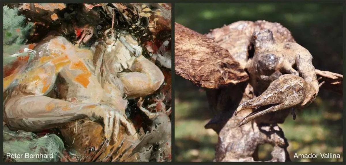 Peter Bernhard (Malerei), Amador Vallina (Skulptur)