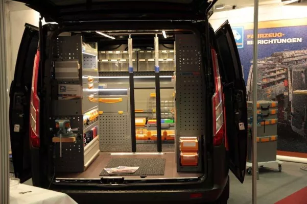 Bild: StoreVan auf dem BFP Fuhrpark Forum 2015: Begeisterung des Fachpublikum und Zufriedenheit des Aussteller