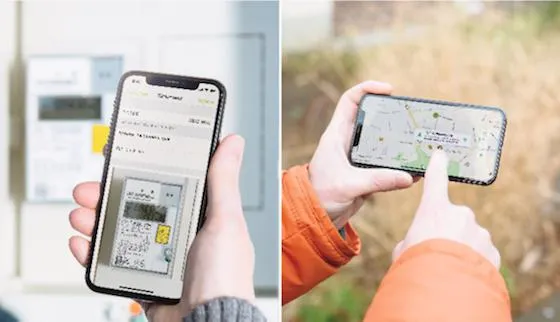 Bild: innogy Metering & SW Halle mit neuen Ablese-Apps von pixolus