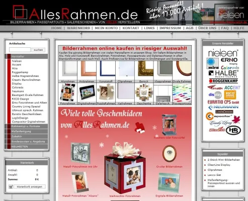 Bild: Bilderrahmen mit Bestpreis-Garantie von Nielsen-Design bei AllesRahmen.de