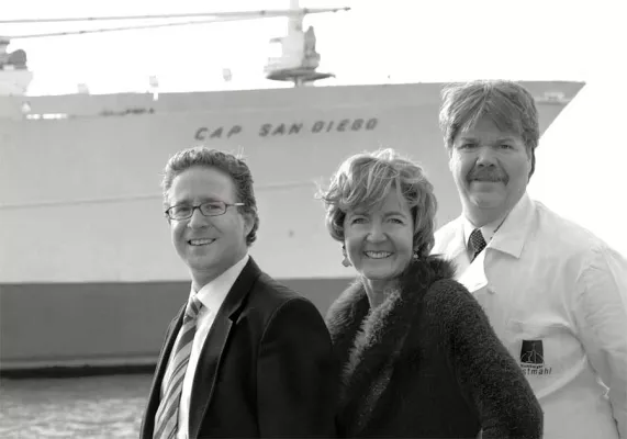 Bild: Hamburger Gastmahl jetzt auf der Cap San Diego