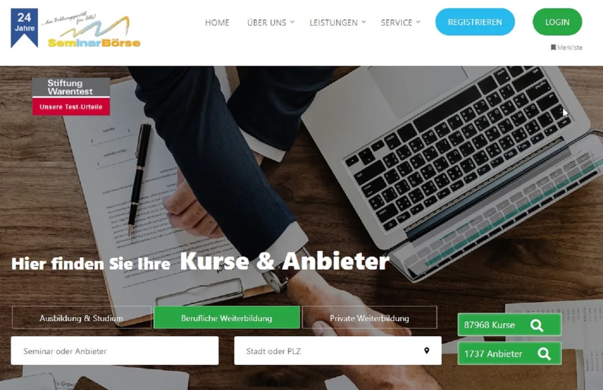 Homepage der Seminarboerse