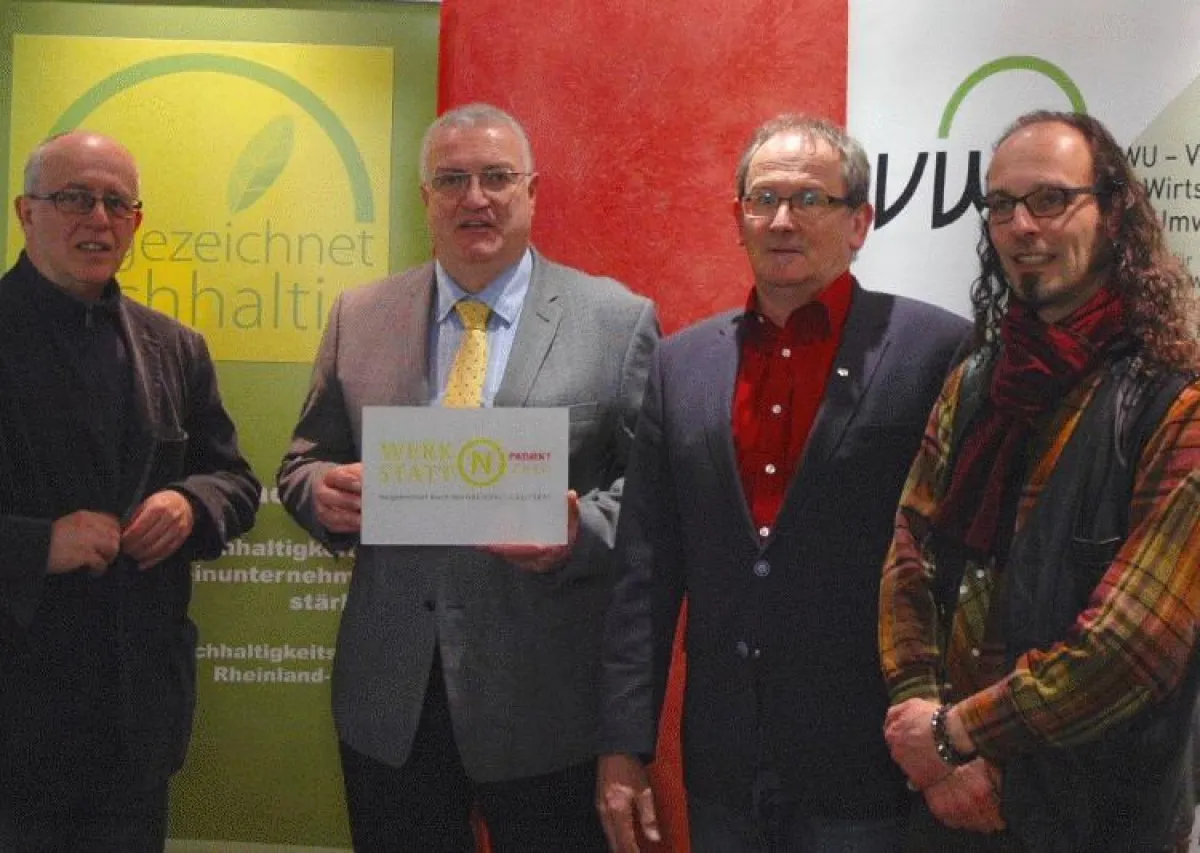 v.l.n.r. Guido Dahm, Uwe Hüser, Ulli Gondorf, Uli Schödel