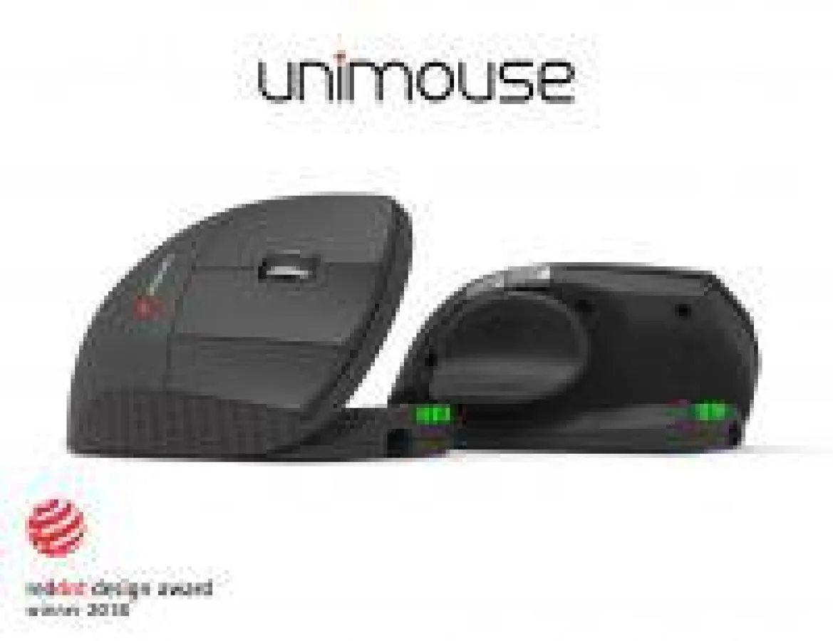 Die Unimouse von Contour wird mit dem Red Dot Design Award 2018 ausgezeichnet.