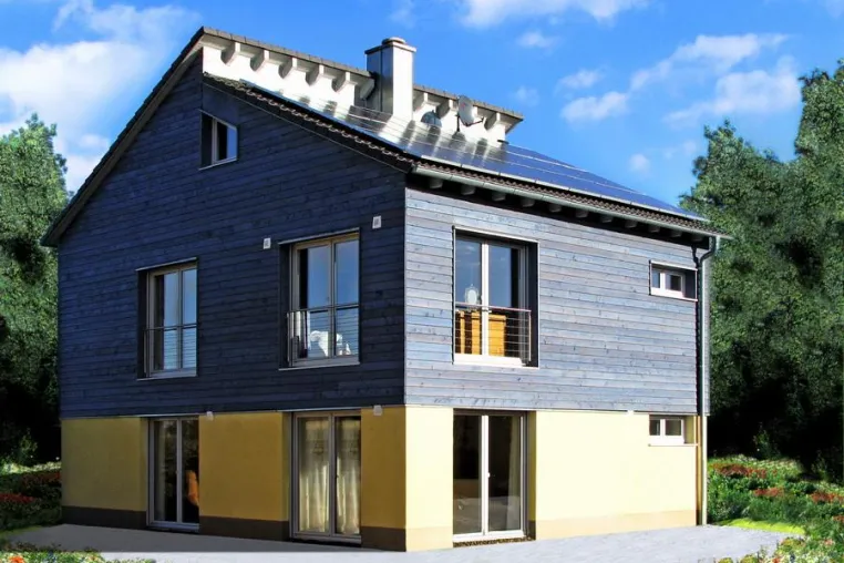 Massive Energieeffizienzhäuser in Rekordzeit gebaut Bild: Massive Energieeffizienzhäuser in Rekordzeit gebaut