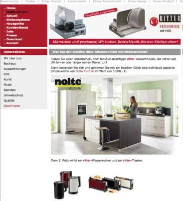 Bild: Messerscharfe Kommunikationskampagne für bayerischen Hausgerätehersteller