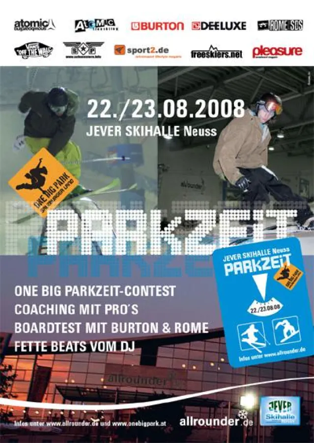 ONE BIG PARKZEIT am Neusser Gletscher