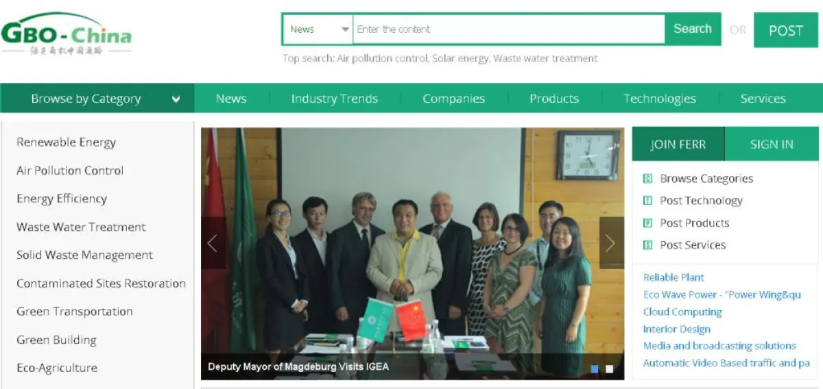 Landeshauptstadt Magdeburg und German Global Trade Forum Berlin treffen Chinas IGEA