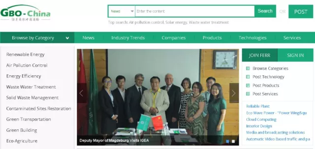 Bild: China Global Business Summit: Grüne Technologien und Projekte