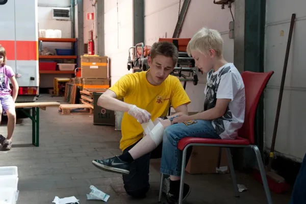 Bild: „Erste-Hilfe-Aktionstage“ mit der Arbeiter-Samariter-Jugend (ASJ) Niedersachsen