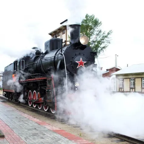 Bild: Dampflok Nostalgie auf dem Goldenen Ring