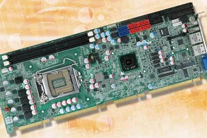 Bild: Hochleistungs PICMG 1.3 Slot-CPU Karte