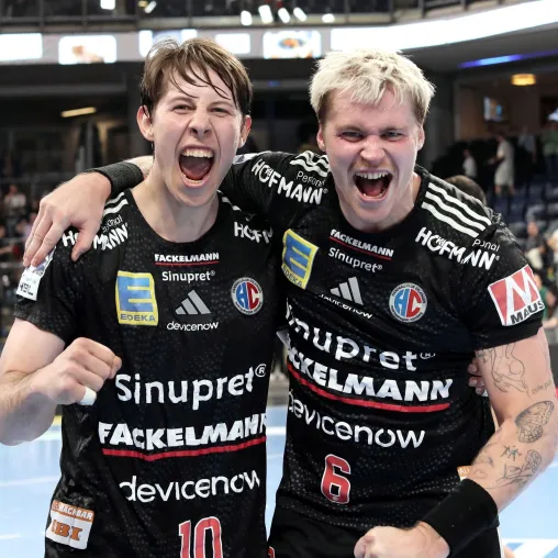 Bild: HC Erlangen gewinnt gegen die Rhein-Neckar Löwen