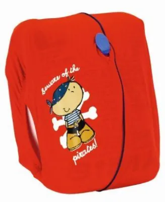 Bild: Modische Schwimmflügelhüllen für mehr Sicherheit im Kinderschwimmbecken