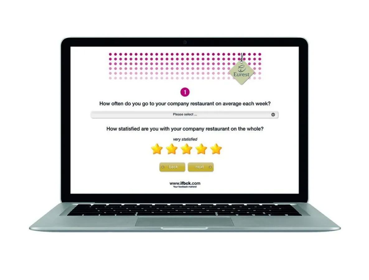 Gästebefragungssoftware iFeedback®  bei Compass Group