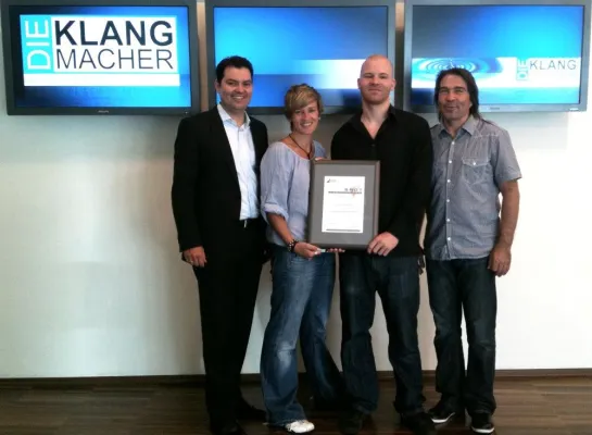 „Die Klangmacher“ aus Augsburg belegen ersten Platz der Spotcharts Bild: „Die Klangmacher“ aus Augsburg belegen ersten Platz der Spotcharts