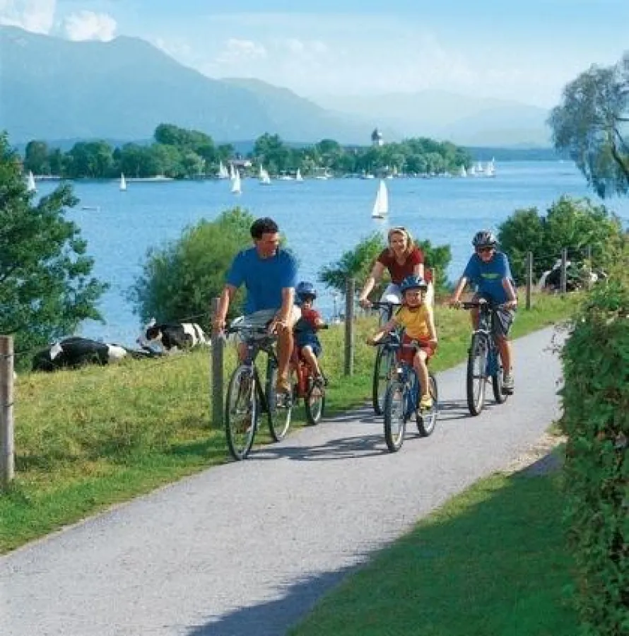 Familienradtour am Chiemsee