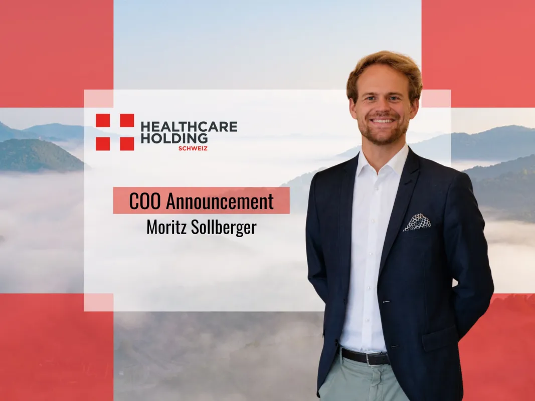 Moritz Sollberger zum COO der Healthcare Holding Schweiz AG ernannt (© Healthcare Holding Schweiz AG)