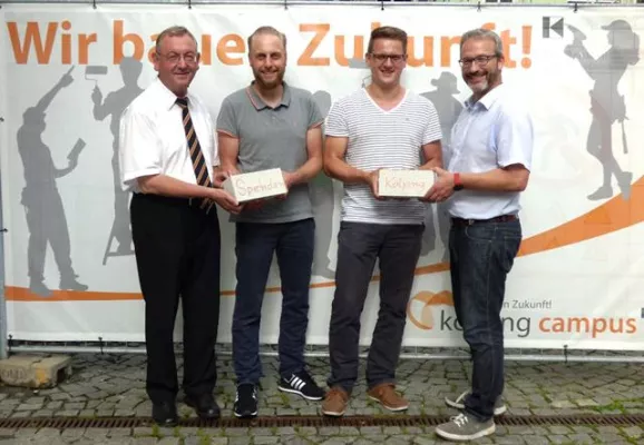 Kolpingsfamilie Bobingen unterstützt Jugendwohnen in Augsburg Bild: Kolpingsfamilie Bobingen unterstützt Jugendwohnen in Augsburg