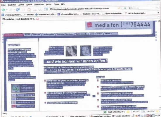 Bild: Wichtige Information für Selbständige  Die ersten GKV-Krankengeld-Wahltarife zum 1. 1. 2009 liegen jetzt vor