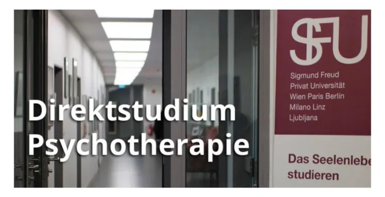 Bild: Sigmund Freud PrivatUniversität SFU Berlin I Psychotherapeut*in werden