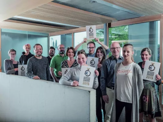 Bild: die3 sechsmal für den German Design Award 2019 nominiert