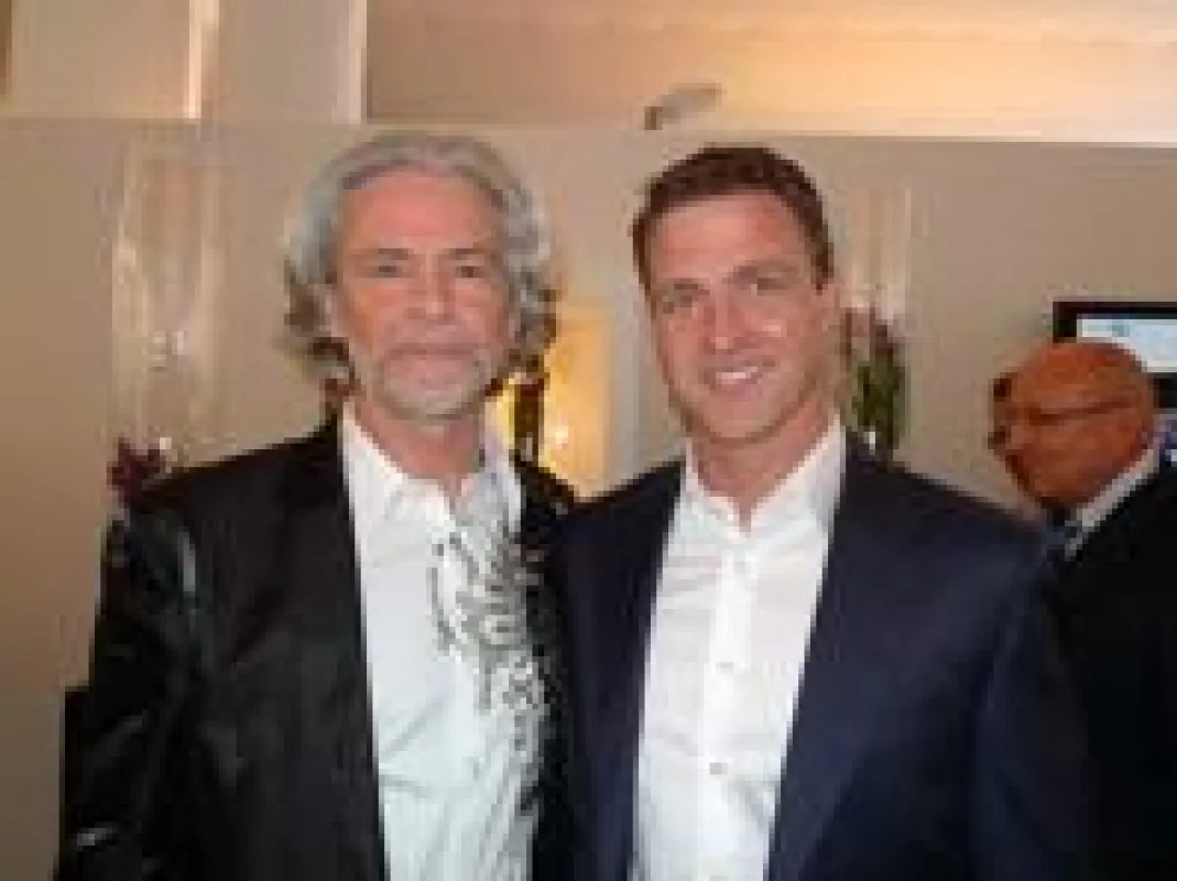 Dr. Hermann Bühlbecker und Geburtstagskind Ralf Schumacher