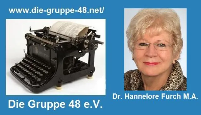 Bild: Eine Gruppe deutschsprachiger Autoren und Literaturkenner
