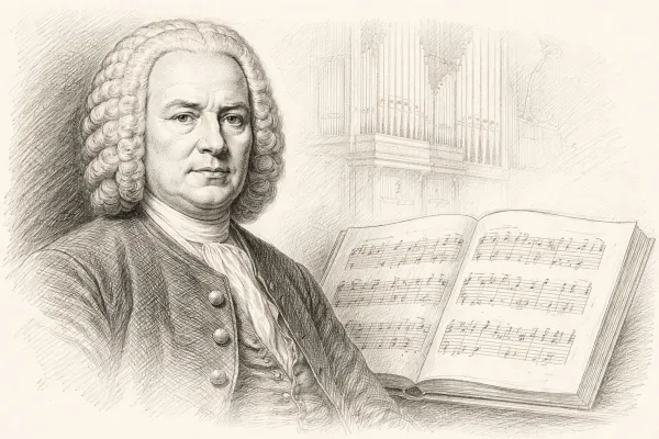 Bild: Johann Sebastian Bach: Ein tiefgehendes Porträt über Haltung, Struktur und zeitlose Musik