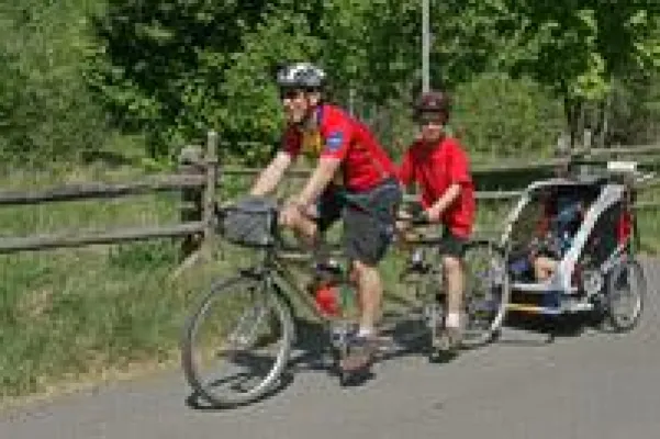 Bild: Mit Kind und Rad auf Tour