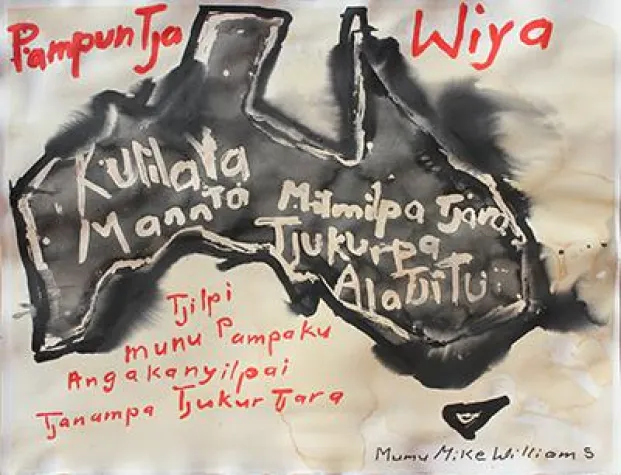 Bild: FINALISTS. 1997 - 2017. Aboriginal Art Ausstellung in Freiburg