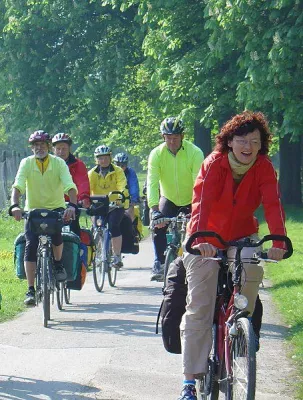 Bild: Fit-Radeln in Italien