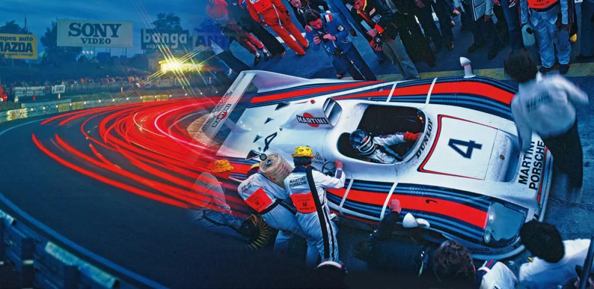 Werner Eisele, Die lange Nacht, 1977 © Werner Eisele, Courtesy: Galerie Stephen Hoffman, München